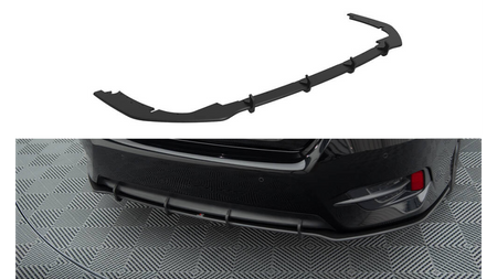 Street Pro Rear Diffuser Honda Civic Mk10 Black-Red