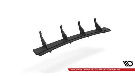 Street Pro Rear Diffuser Maserati Ghibli Mk3 Black-Red