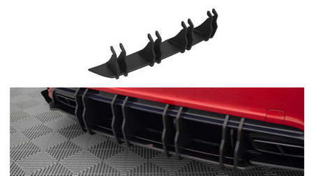 Street Pro Rear Diffuser Mercedes-Benz A 45 AMG W176 Facelift Black