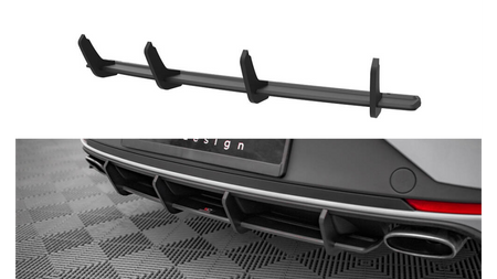 Street Pro Rear Diffuser Seat Leon Cupra Sportstourer Mk3 Black