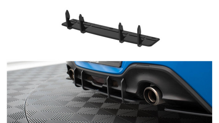 Street Pro Rear Diffuser Toyota GR86 Mk1 Black