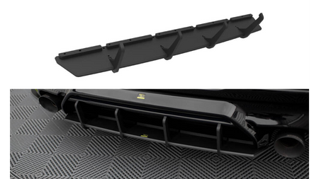 Street Pro Rear Diffuser V.2 BMW 1 F40 M-Pack / M135i Black-Red