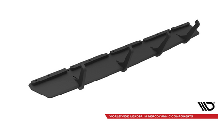 Street Pro Rear Diffuser V.2 BMW 1 F40 M-Pack / M135i Black-Red