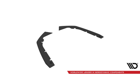 Street Pro Rear Side Splitters Volkswagen Arteon R-Line Facelift Black