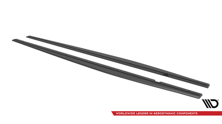 Street Pro Side Skirts Diffusers Audi RS3 Sedan 8Y Black