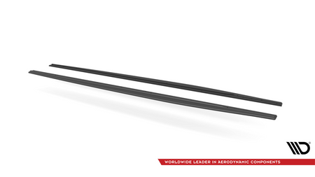 Street Pro Side Skirts Diffusers Audi RS3 Sportback 8Y Black