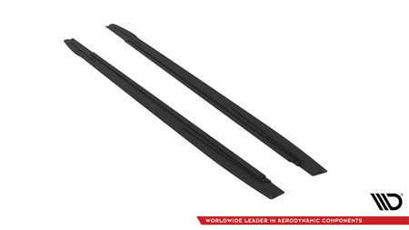 Street Pro Side Skirts Diffusers Audi S3 / A3 S-Line 8Y Black