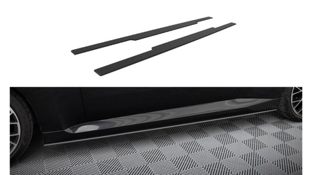 Street Pro Side Skirts Diffusers BMW 2 Coupe G42 Black
