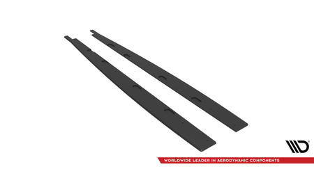 Street Pro Side Skirts Diffusers Seat Ibiza Cupra Sport Coupe Mk4 Black