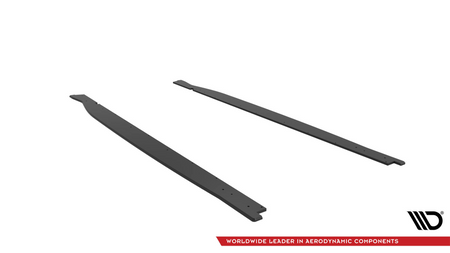 Street Pro Side Skirts Diffusers V.1 Toyota GR86 Mk1 Black