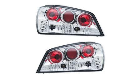 Tail Lights Chrome suitable for PEUGEOT 306 Hatchback 1997-2000