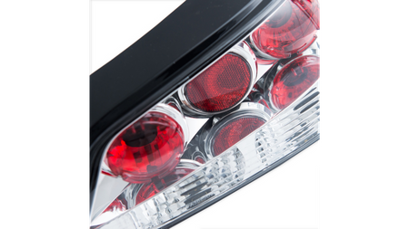 Tail Lights Chrome suitable for PEUGEOT 306 Hatchback 1997-2000