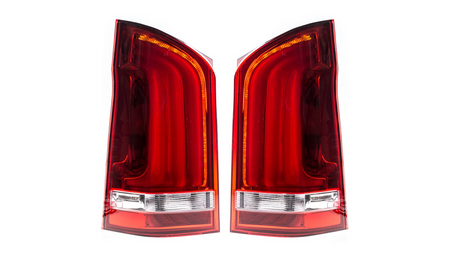 Tail Lights Dynamic LED BAR Red suitable for MERCEDES VITO (W447) Pre-Facelift 2014-2019