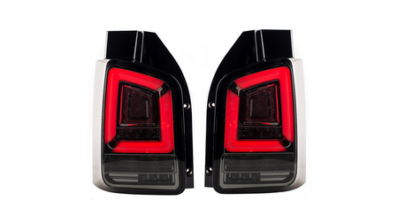 Tail Lights Dynamic LED Smoke suitable for VW TRANSPORTER MULTIVAN T5 2003-2010