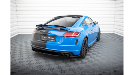 The extension of the rear window Audi TT S 8S Facelift