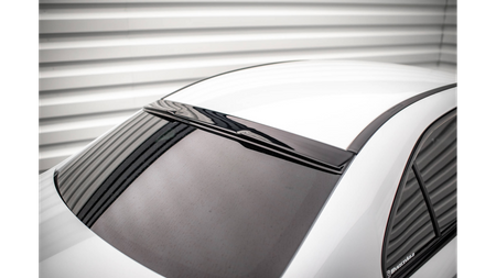 The extension of the rear window Mercedes A35 Sedan V177 Gloss Black