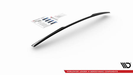 The extension of the rear window Mercedes A35 Sedan V177 Gloss Black