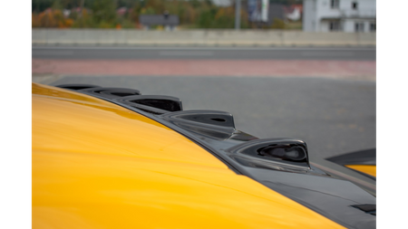 The extension of the rear window Toyota Supra Mk5 Gloss Black