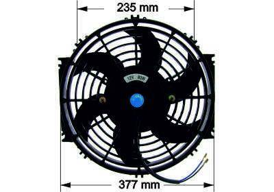 TurboWorks Cooling fan 14" type 2 pusher/puller