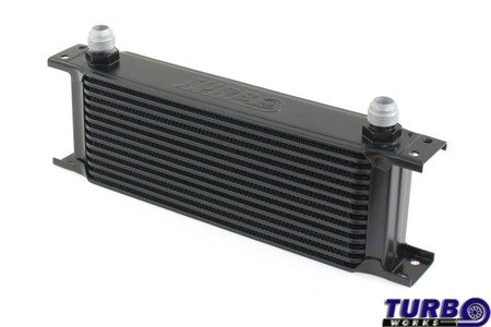 TurboWorks Oil Cooler Kit 13-rows 260x100x50 AN10 Black