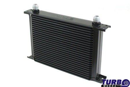 TurboWorks Oil Cooler Kit 25-rows 260x195x50 AN8 Black