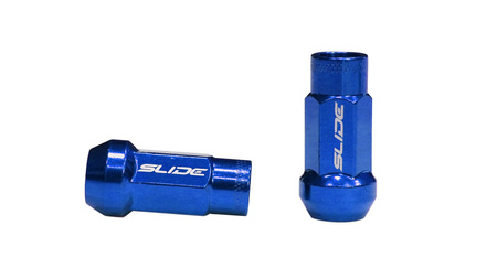 Wheel lug nuts SLIDE JDM M12x1,25 Blue