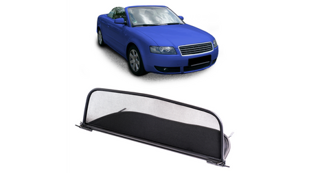 Wind Deflector Black Net suitable for AUDI A4 B6 (8H) Convertible A4 B7 (8H) Convertible 2003-2009