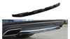 CENTRAL REAR SPLITTER MERCEDES CLS C218 (without a vertical bar) AMG LINE Gloss Black