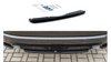 Central Rear Splitter Ford S-Max Vignale Mk2 Facelift Gloss Black