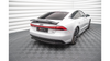 Central Rear Splitter for Audi A7 C8 Gloss Black