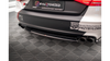 Central Rear Splitter for Audi S8 D4 Gloss Black