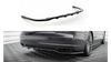 Central Rear Splitter (with vertical bars) Audi A8 D4 Facelift Gloss Black