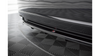 Central Rear Splitter (with vertical bars) Audi A8 D4 Facelift Gloss Black