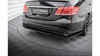 Central Rear Splitter (with vertical bars) Mercedes-Benz E63 AMG Sedan W212 Facelift Gloss Black