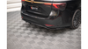 Central Rear Splitter (with vertical bars) Toyota Avensis Wagon Mk3 Facelift Gloss Black