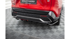 Central Rear Splitter (with vertical bars) Toyota RAV4 GR Sport Mk5