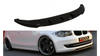 FRONT SPLITTER BMW 1 E81 / E87 (STANDARD FACELIFT MODEL) Gloss Black