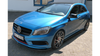 FRONT SPLITTER MERCEDES-BENZ W176 AMG-LINE PREFACE Gloss Black