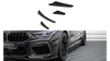 Front Bumper Wings (Canards) BMW M8 Gran Coupe F93