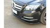 Front Splitter Mercedes-Benz CLS C218 Gloss Black