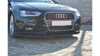 Front Splitter V.1 Audi A4 B8 FL Gloss Black