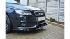 Front Splitter V.1 Audi A4 B8 Gloss Black