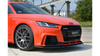 Front Splitter V.1 Audi TT RS 8S Gloss Black