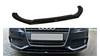 Front Splitter V.2 Audi A4 B8 Gloss Black