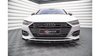 Front Splitter V.2 Audi A7 C8 Gloss Black