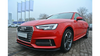 Front Splitter V.2 Audi S4 / A4 S-Line B9 Gloss Black