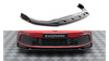 Front Splitter V.3 + Flaps Volkswagen Golf GTI / GTE / R-Line Mk8 Gloss Black