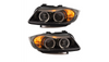 Headlights Halogen Black suitable for BMW 3 (E90) Sedan (E91) Touring 2005-2012