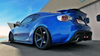 REAR SIDE SPLITTERS TOYOTA GT86 Gloss Black