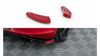 REAR SIDE SPLITTERS VW GOLF Mk7 GTI CLUBSPORT RED